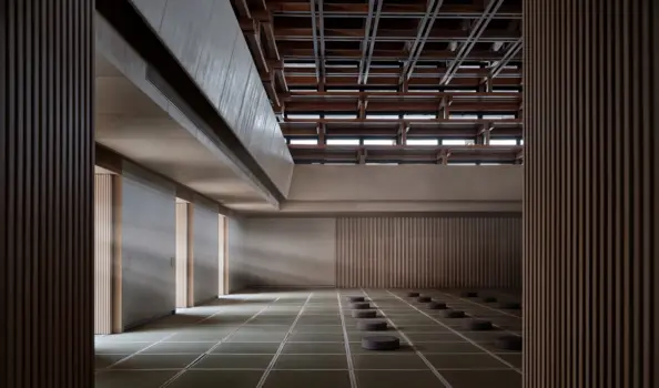 The meditation hotel at the foot of Yunlong Mountain
