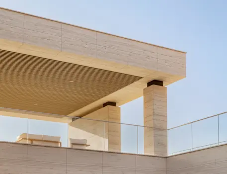 Travertine Scape House