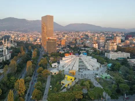 The Pyramid of Tirana